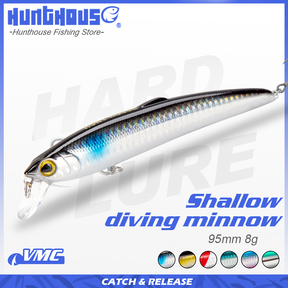 Fishing Lure Spinnerbait - Hunthouse Smith Saruna Minnow Fishing Lure