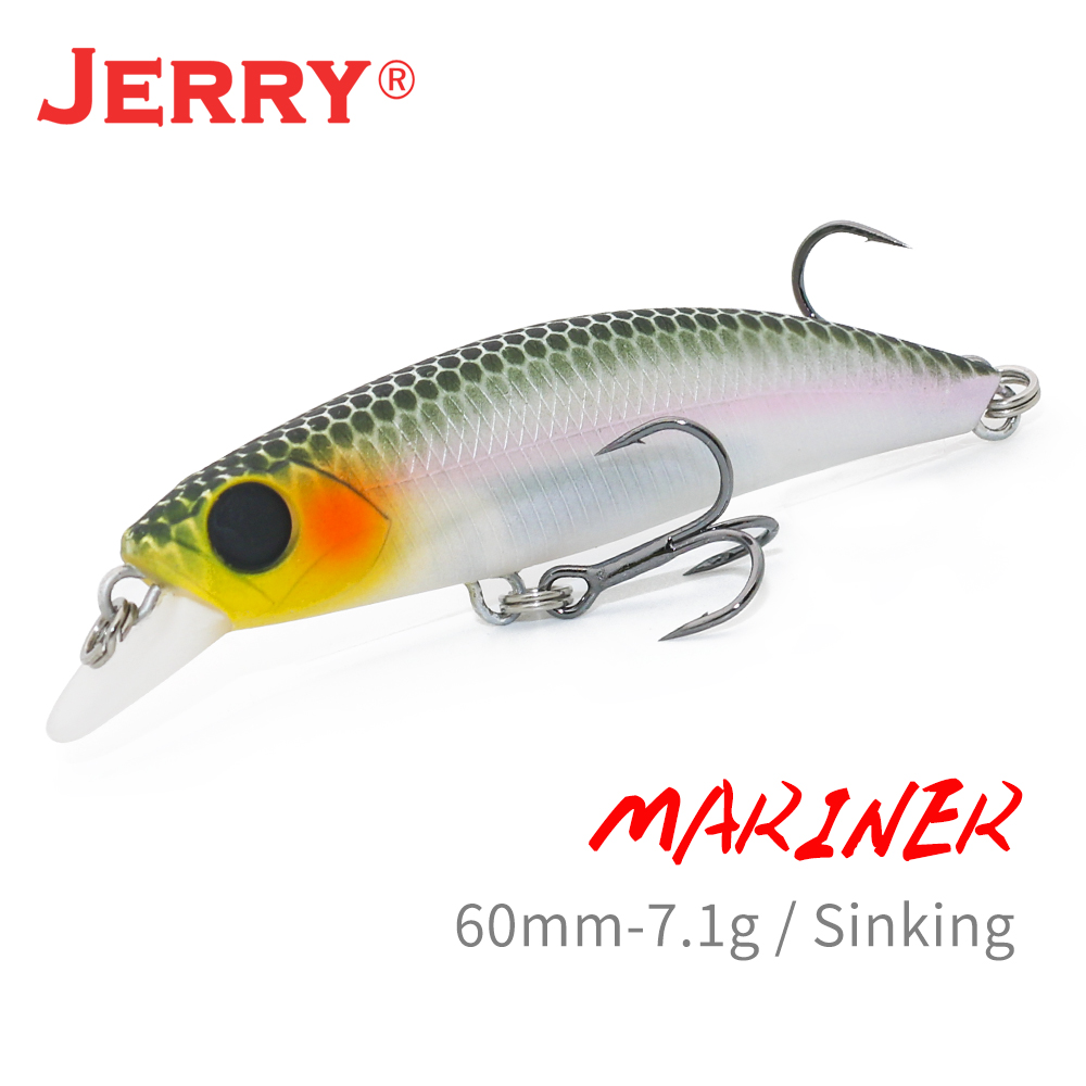 Fishing Lure Jerkbait - Jerry Mariner Crank Wobblers Deep Diving