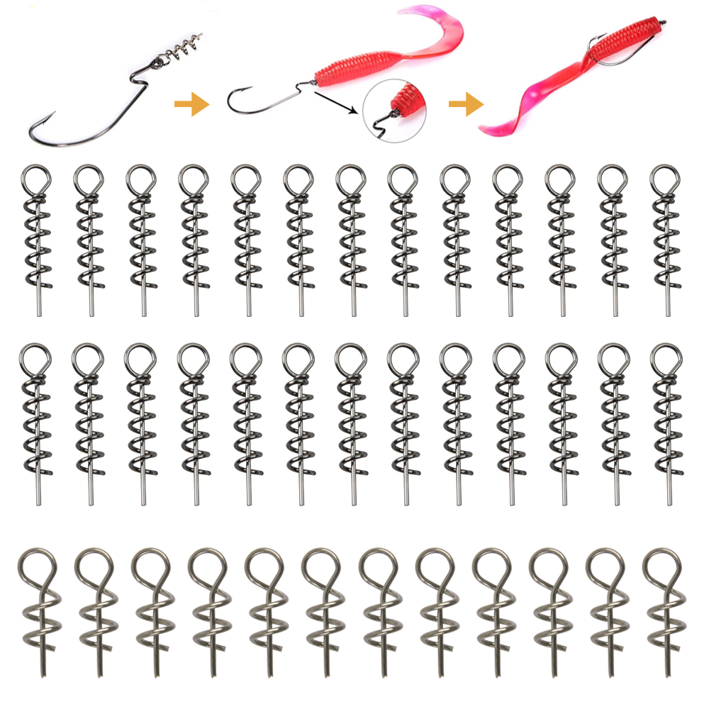 30pcs Stainless Steel Spring L - Fishing Lure Accessories 评论和价格