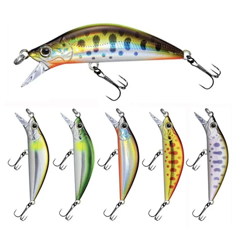 50mm 4.5g Micro Minnow Fishing - Fishing Lure Jerkbait 评论和价格