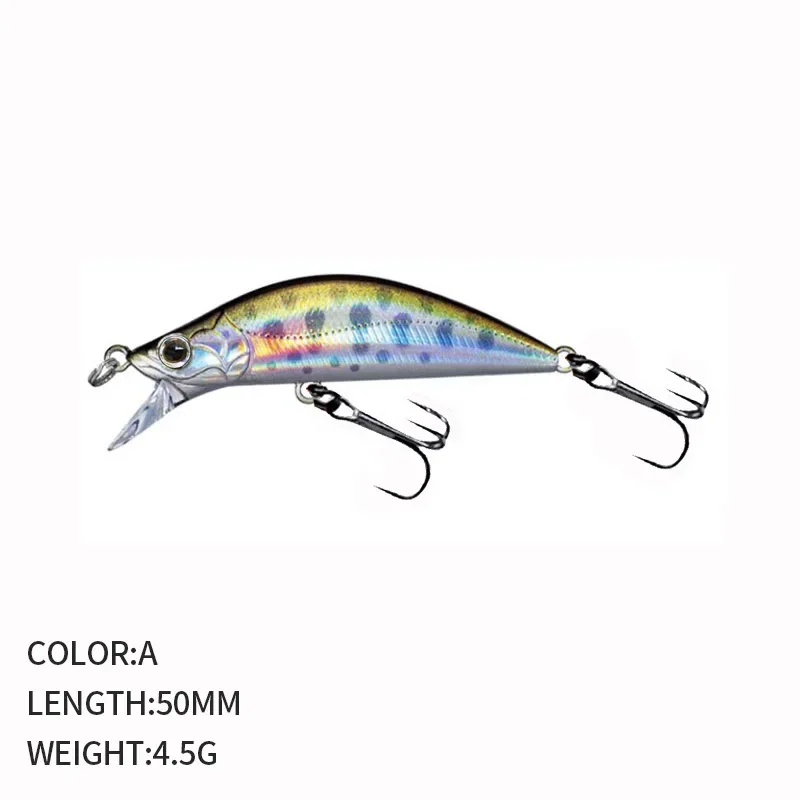 50mm 4.5g Micro Minnow Fishing - Fishing Lure Jerkbait 评论和价格